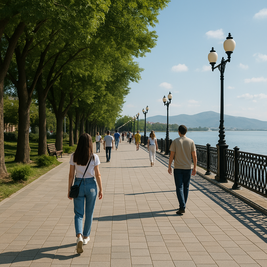 Где погулять в Махачкале: лучшие места для отдыха и прогулок